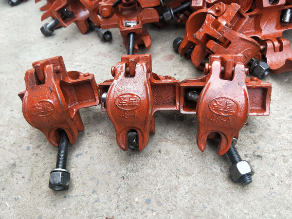 國標鋼管2斤十字扣件直接扣件轉角扣件